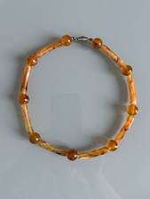 Collana Vintage Effetto Ambra