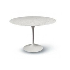 Tisch-Tavolo tulip Eero Saarinen rotondo Diam CM 127 Marmo Carrara-table