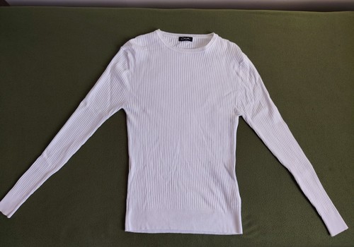 Maglia bianca marca clayton - maglia,