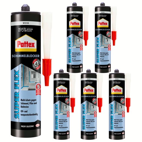 Pattex silicone antimuffa x - 6,