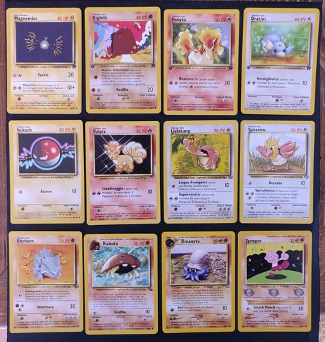 Lotto carte pokemon - carte,