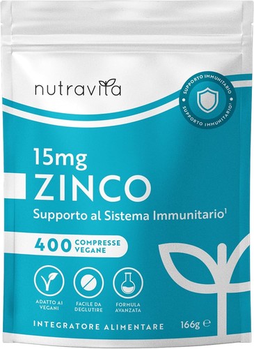 Zinco integratore 400 - integratore,