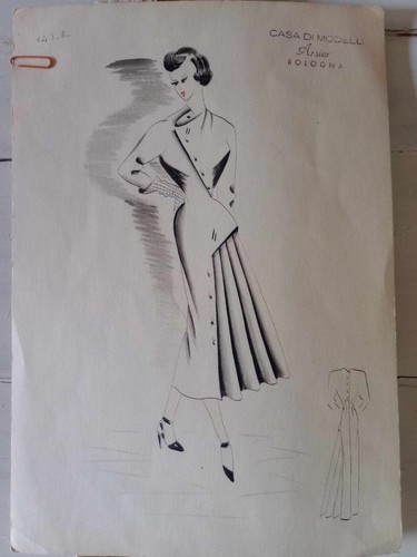 Figurino moda anni - moda, 50-60