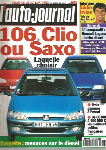 Auto journal 435 106 - l'auto,