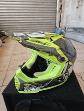 Casco cross LS2 FAST EVO ADULTO GIALLO TG S Usato Pochissimo Motocross Moto 