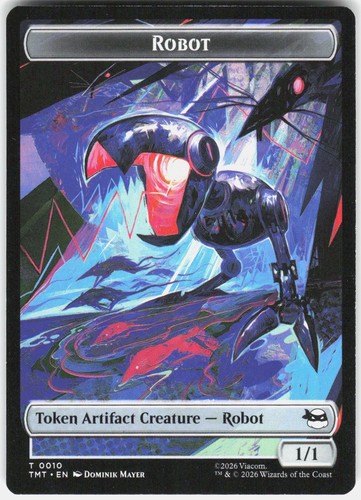 Robot gettone mutageno - robot,