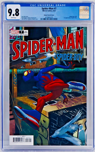 Spider man cgc 8 - spider-man, pagine