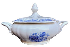 SOCIETA CERAMICA LAVENO ZUPPIERA IN CERAMICA PRIMI 900 DIAMETRO CM.22