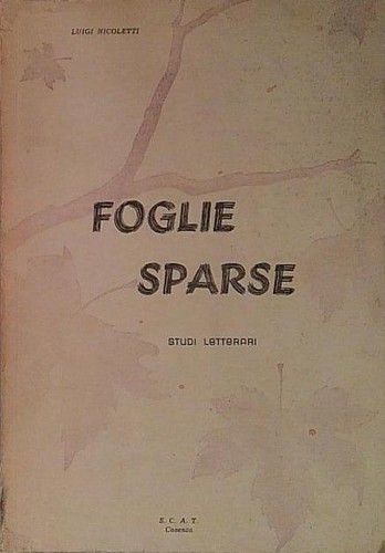 Autografo luigi nicoletti