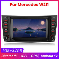 Per Mercedes Benz Classe E W219 W211 GPS 7" Navigatore Autoradio Android 12 DAB+ WIFI