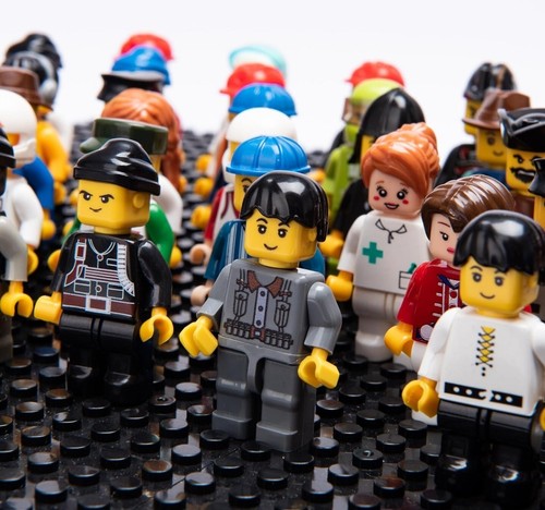 Lego minifigures unidades - lego,