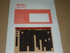 ALFA ROMEO CATALOGO PARTI DI