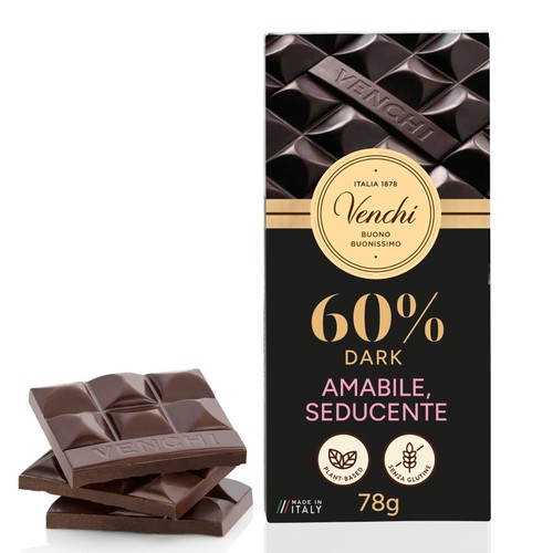 Venchi tavoletta cuor cacao - tavoletta, di