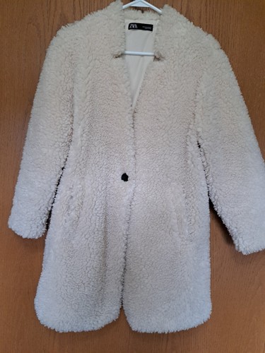 Zara teddy coat - coat, faux-fur