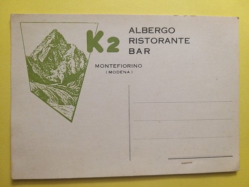 Montefiorino albergo - (modena).,