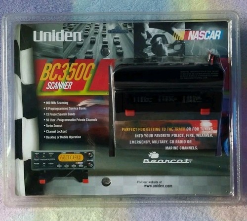 Radio scanner nascar uniden - nascar,
