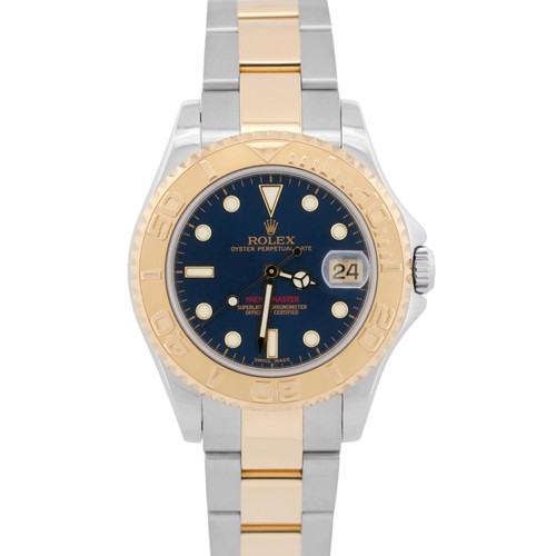 Rolex yacht master blu oro - blu,