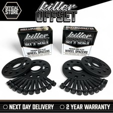 Distanziali ruota offset Killer 10mm x 4 per Audi 5x112 66,6mm + bulloni raggio
