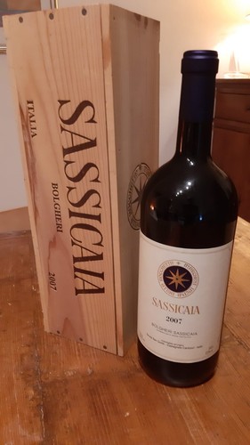 Vino bolgheri sassicaia 2007 - bolgheri,