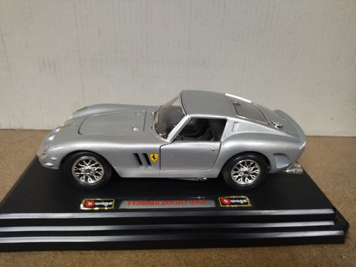 Ferrari 250 gto 1962 silver - ferrari,