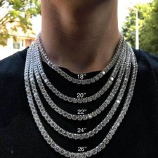 Collana Tennis 3/4/5/6mm
