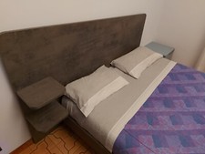 Letto matrimoniale con materasso ortopedico