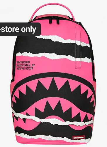 Zaino sprayground doppio - zaino, rosa