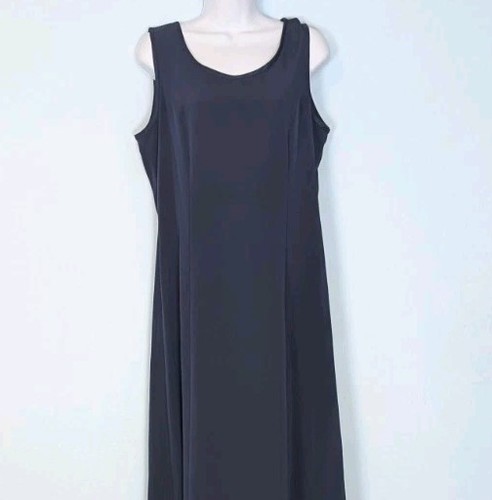 Maxi abito smanicato vintage