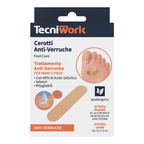 Cerotti anti verruche piccoli - anti,