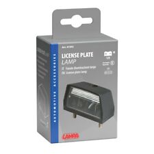 FANALE FANALINO LUCE TARGA PER RIMORCHI CARRELLO TRATTORE LAMPADINA 12V OMOLOGAT