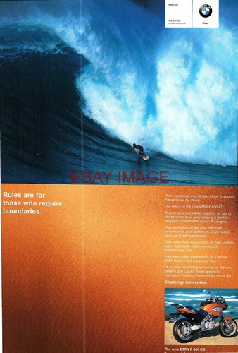 2002 advert for - bmw, 'x
