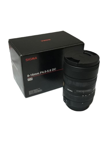 Obiettivo sigma 16mm - sigma, 8-16mm