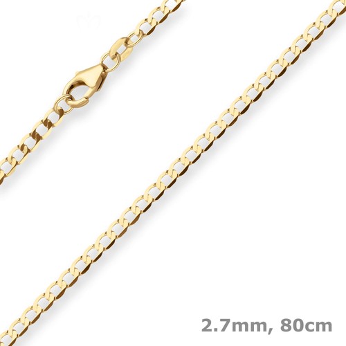 Collana larga maglia piatta - collana,