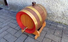 Botte in legno per birra e liquori da 10 litri Vintage