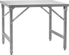 Tavolo in Acciaio Inox, 100 X