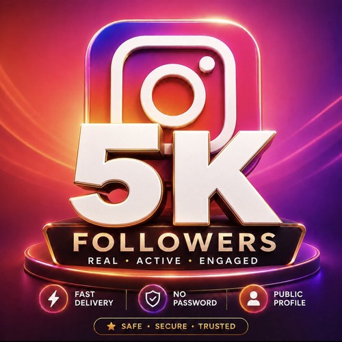 5000 follower