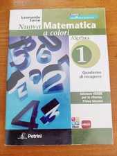 Nuova matematica a colori. 1 - Ediz. verde. Quaderno di recupero.