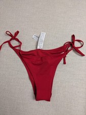 Slip bikini Oysho colore rosso