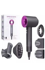 Phon Asciugacapelli Professionale 2000w Super silenziato Completo Accessori 