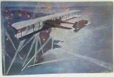 CARTOLINA VOLO PILOTA AMERIGO CONTINI CAPRONI AERONAUTICA AEREO POLA