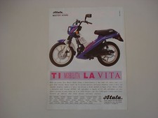 advertising Pubblicità 1989 ATALA MASTER HYDRO 4M