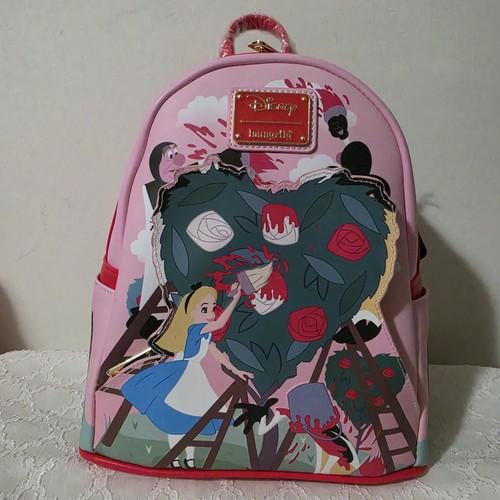 Mini zaino loungefly alice nel - alice,