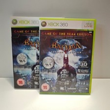 BATMAN ARHAM ASYLUM GAME OF THE YEAR GOTY XBOX 360 PAL COMPLETO