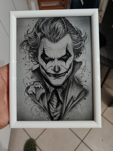 Joker incisione laser vetro - incisione,