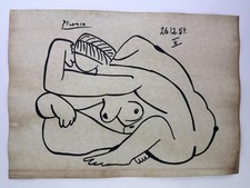 Pablo Picasso COA dipinto arte