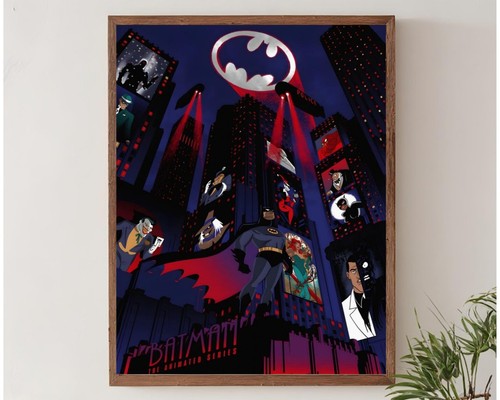 Poster batman serie animata - poster,