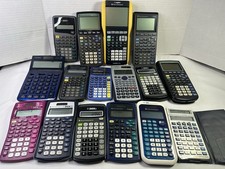 Lotto 16 Calcolatrici Texas