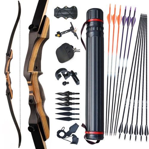 50lb arco ricurvo 12x - arco,
