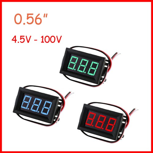 Mini voltmetro tester led - tester,