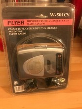 Cassette player with AM/FM